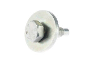 W706557S437 - Bolt & Wshr M6x16 8,8 Hex Plain Pil