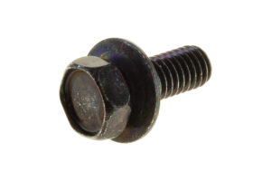 AY00506ADD - M6-1x16 HEX HD W/ CONC WSHR #2 GR 2 STL ZN BLK