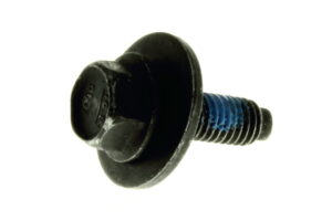 AY00524ADD - M8-1.25x25 HEX FLNG W/ TYPH WSHR PC 10.9 ZN/AL/BLK