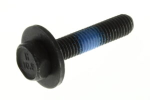 AZ00056ADD - M8x1.25-40mm HEX LCK SEMS NYL PTCH PC10.9 ZABLK