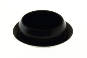 PA00667ADD - 7/8(D) BUTTON PLUG PE     BLK
