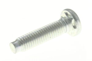 CL00117ADD - M8x1.25-35mm CLNCH STUD   w/PIL PC9.8 ZN8A